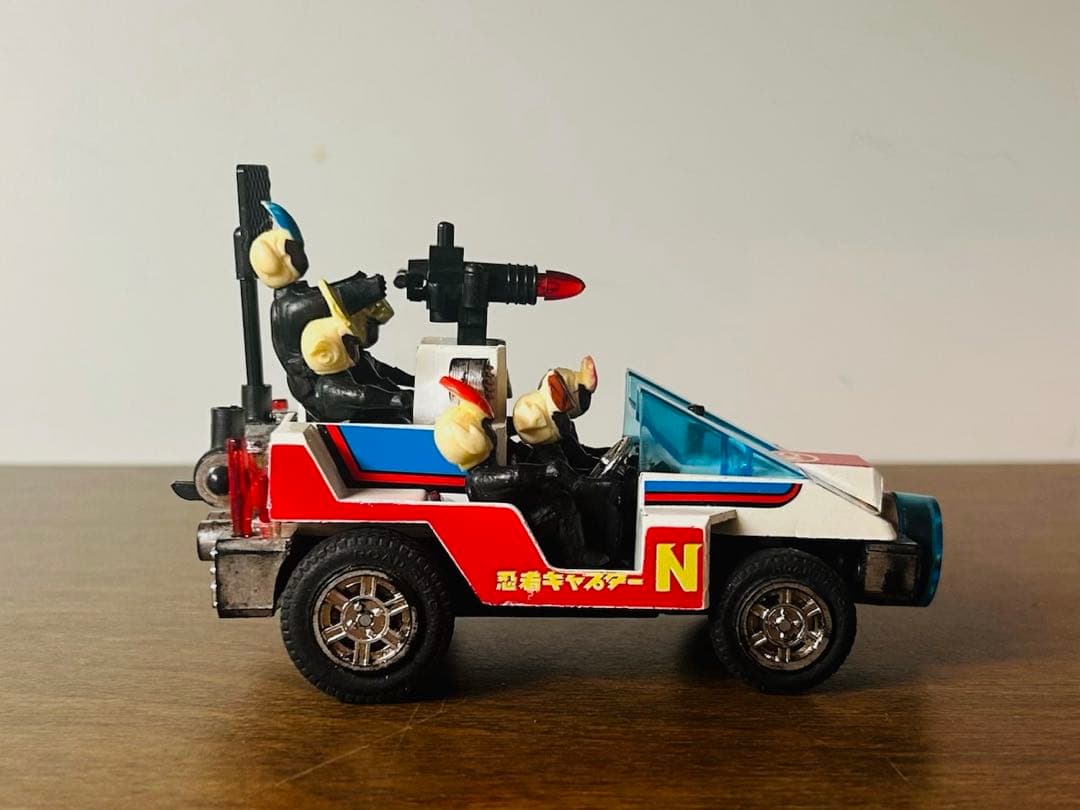 忍者 キャプター ポピニカ シリーズ キャプターカー ポピー 超合金 当時