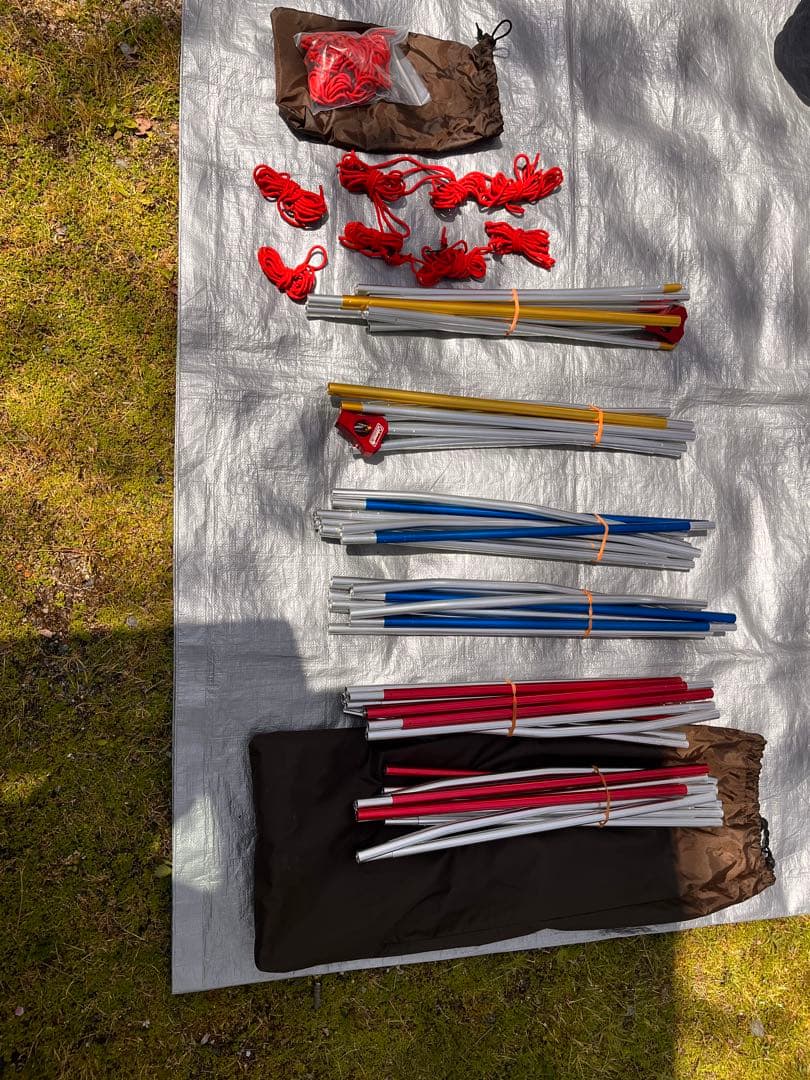 コールマン　ウェザーマスター4Sワイド2ルームカーブ　2種シート付き