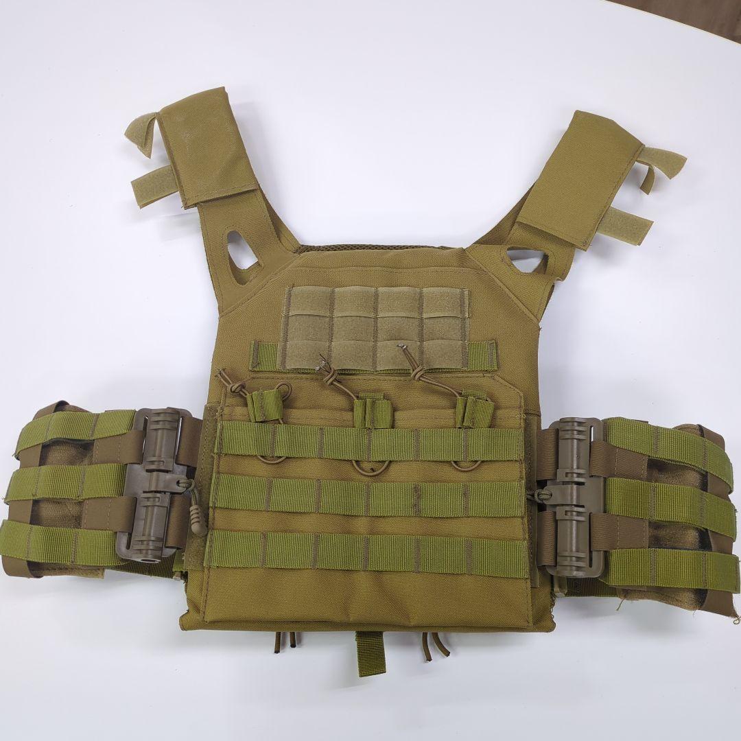 サバゲー用　プレートキャリア オリーブTAN