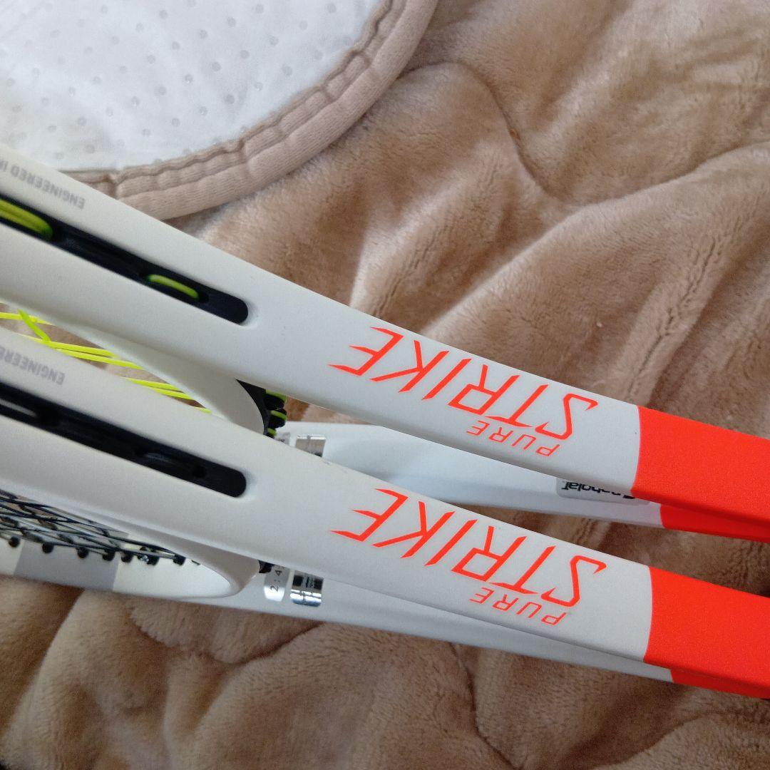 【２本】Babolat ピュアストライク16/19