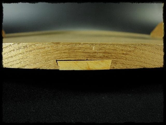 駒沢 利斎 利休好 桐 丸卓 棚物 茶道具 千家十職 指物師 共箱 f309