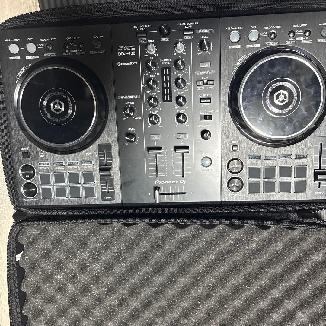 O*E様 Pioneer DJ DDJ-400 コントローラー ケース付き