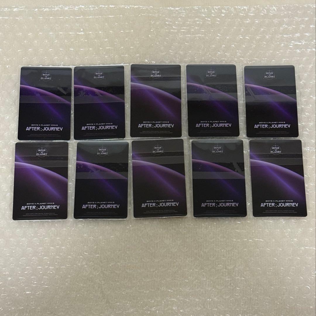 ボイプラ2 アーカイブ展 week2 ゴヌ トレカ コンプ 韓国