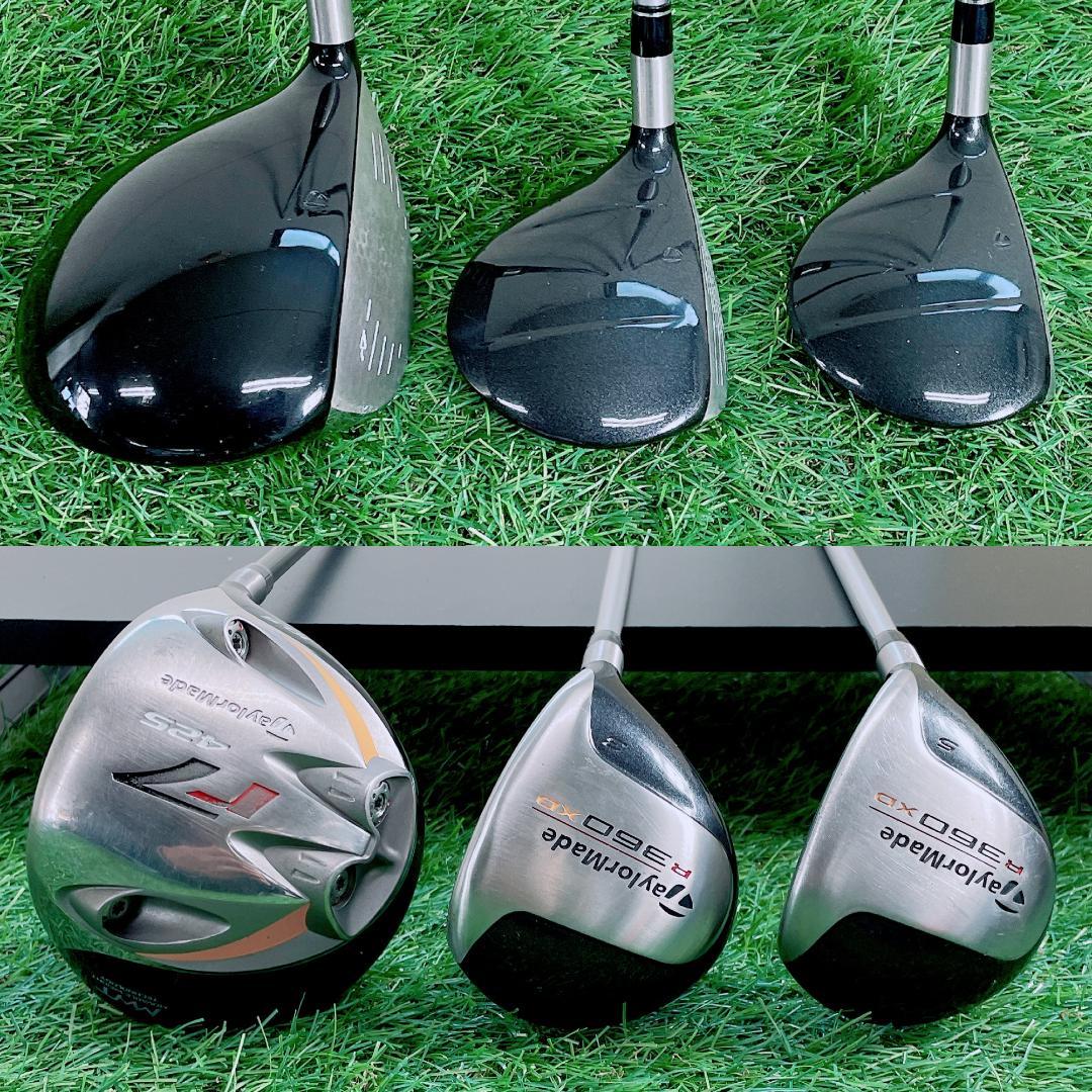 即コースデビュー！テーラーメイド入りメンズ11本　初心者　N2560