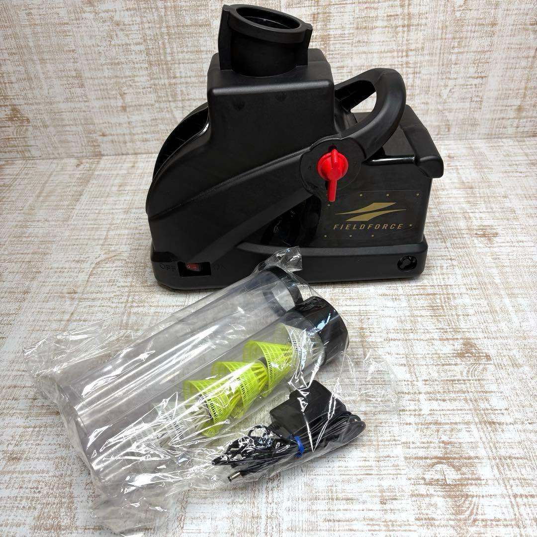 フィールドフォース バドミントン シャトルマシン ACアダプター付き