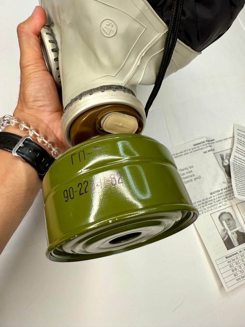 Evistar ガスマスク GP-5 XL 未使用 希少モデル