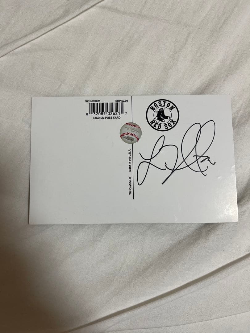 ヌートバー　サインカード