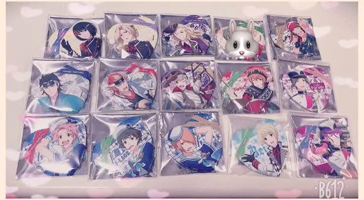 アイドルマスターSideM ハート缶バッジ