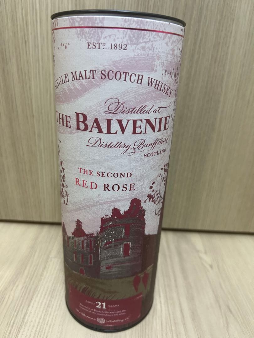 値下げ)THE BALVENIE THE SECOND RED ROSE 21年