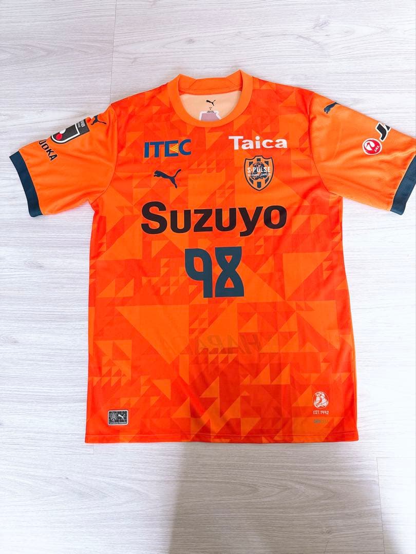 清水エスパルス　マテウスブエノ選手　2025 ユニフォーム