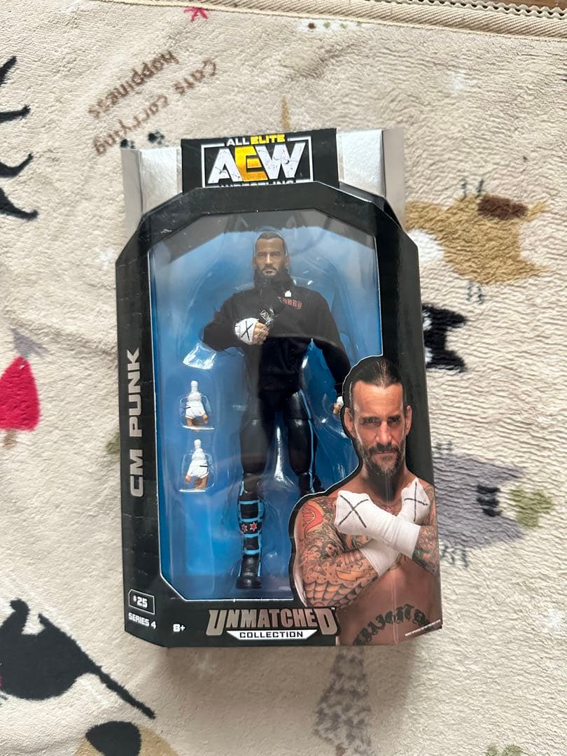 AEW CMパンク　フィギュア　WWE