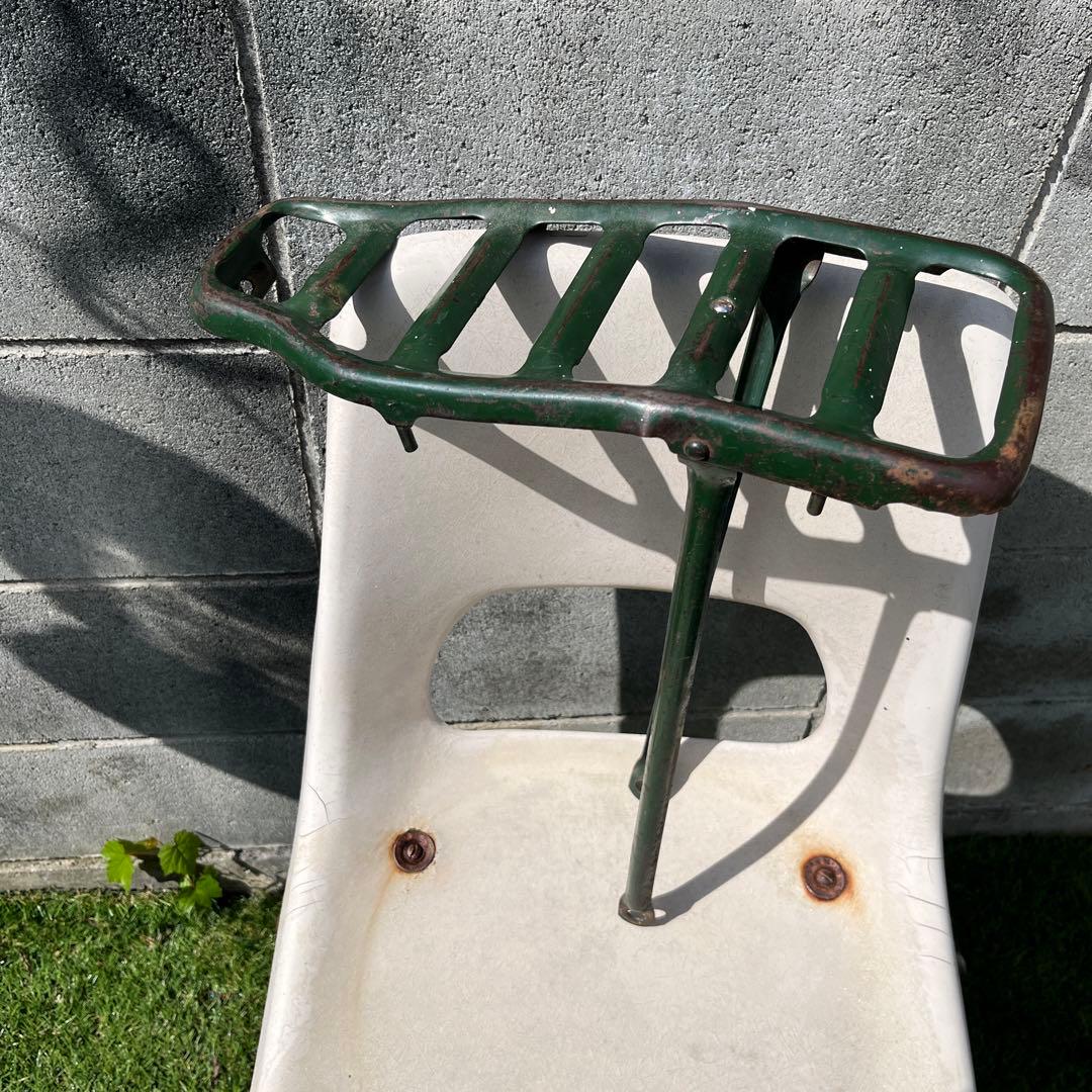 アンティーク！自転車荷台