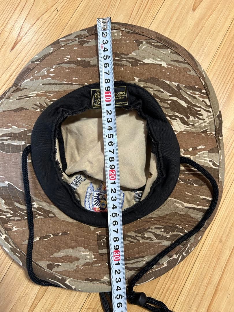 珍品　実物　lsd42 German town ハット uss キャップ