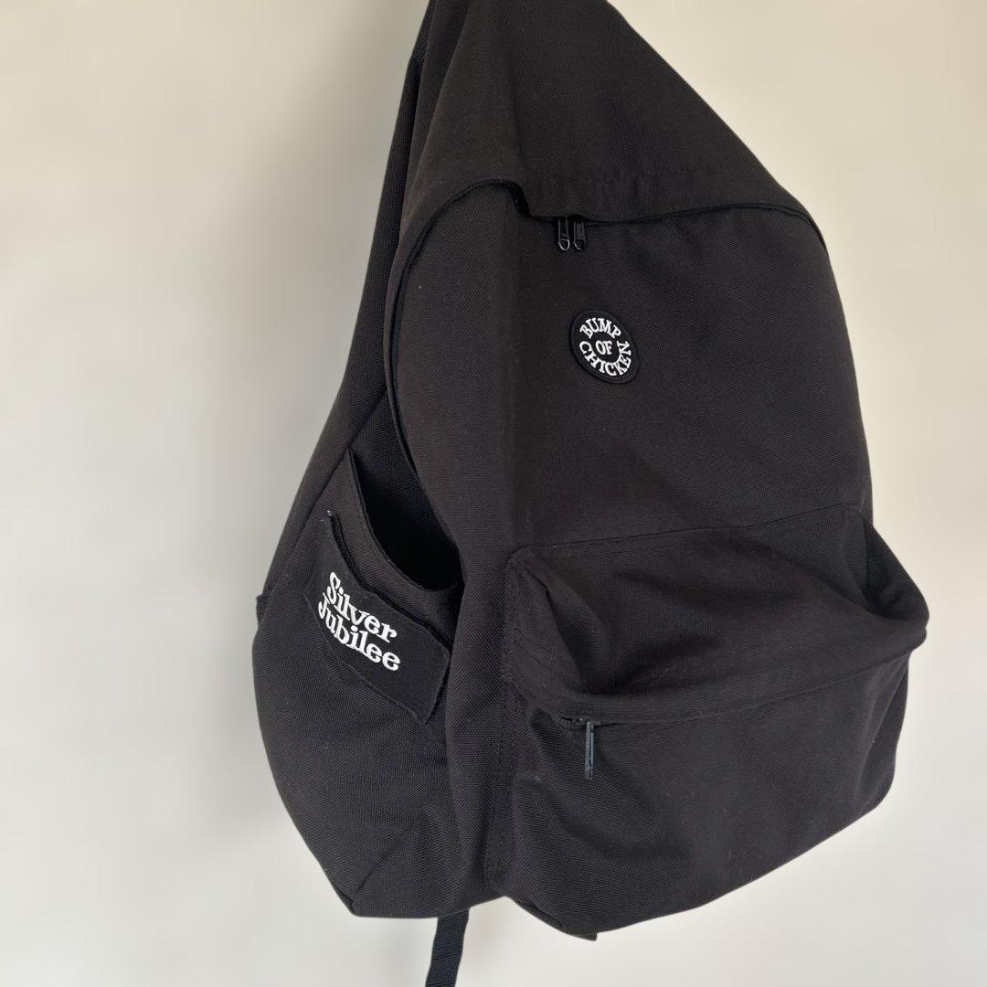 BUMP OF CHICKEN 黒バックパック silver Jubilee
