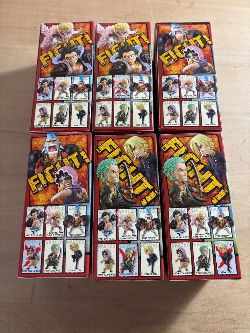 ワンピース フィギュアセット FT01-06