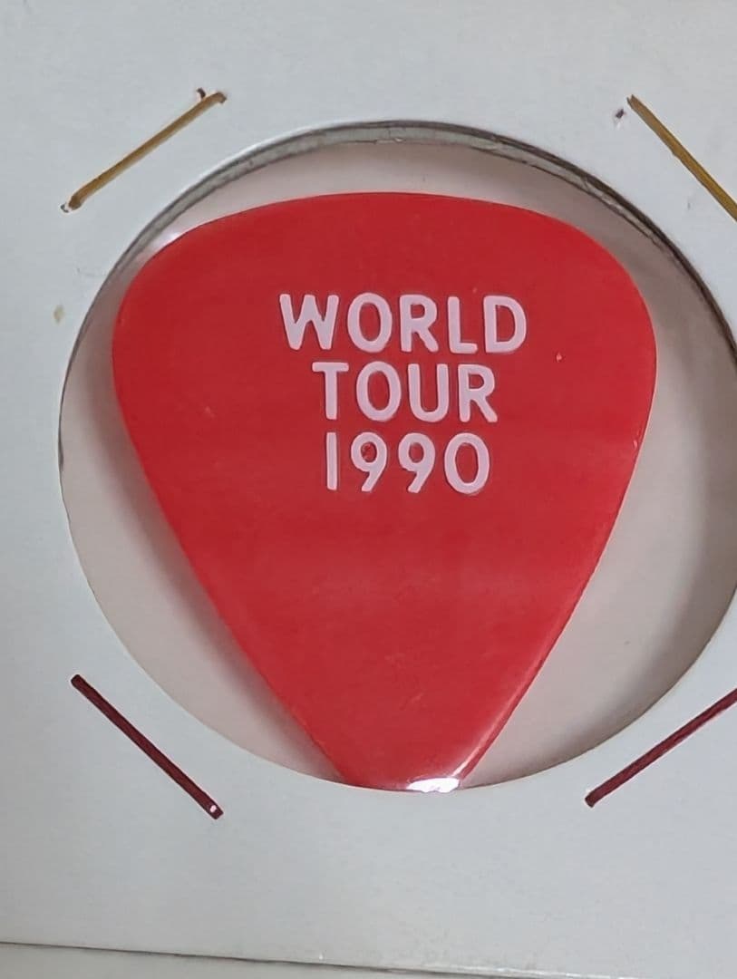 1990年来日公演 エリック・クラプトン ギターピック