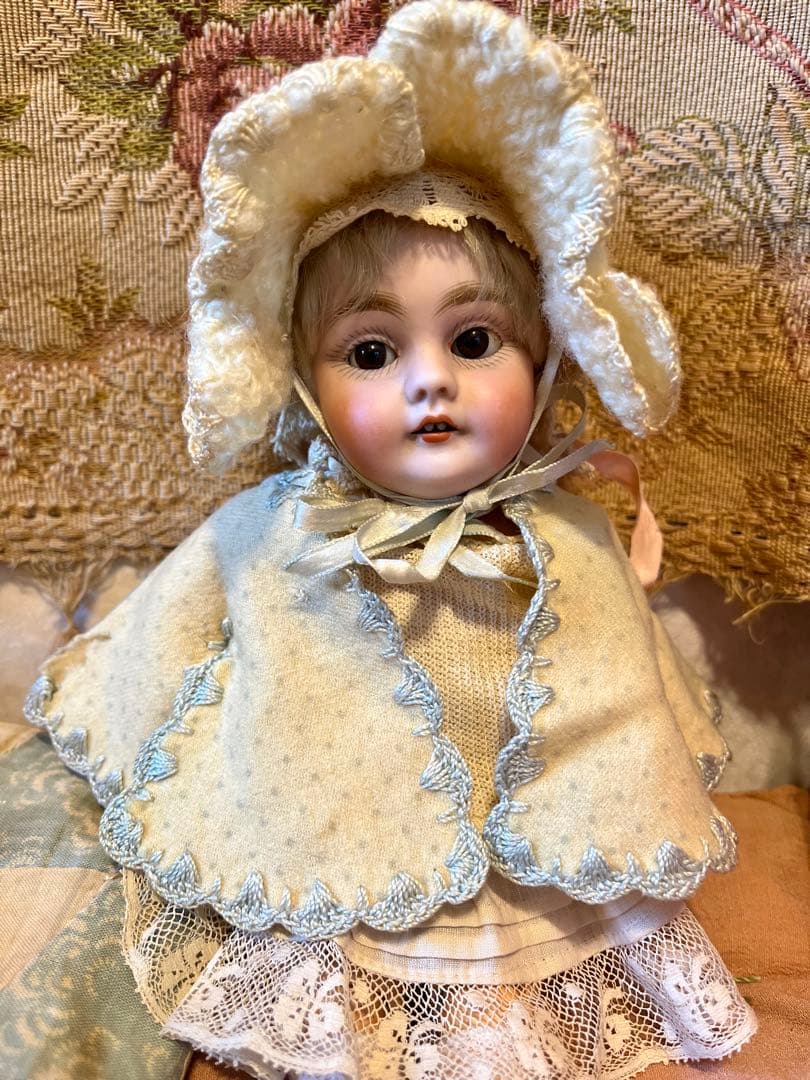 アンティークビスクドール ケストナー143この子のためのセット