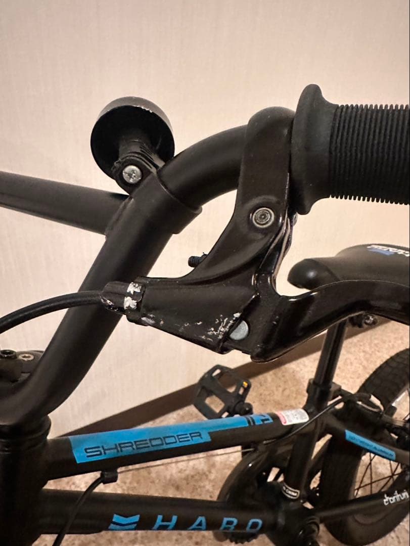 HARO BMX バイク ブラック・ブルー　14イン補助輪　　渋谷区引き取り限定