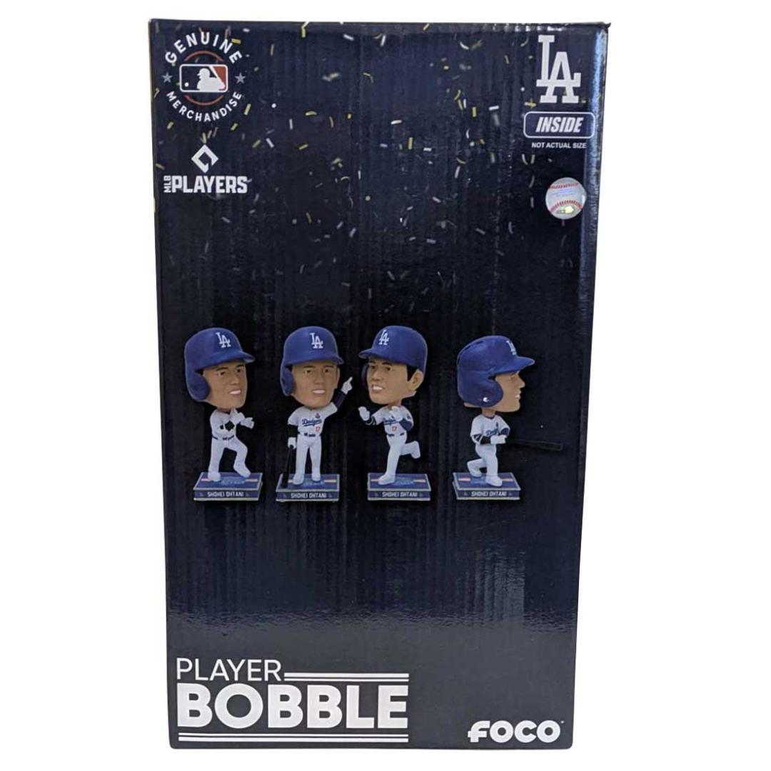 値下げ中 大谷翔平 ボブルヘッド 4点セット 2024ワールドシリーズ優勝記念