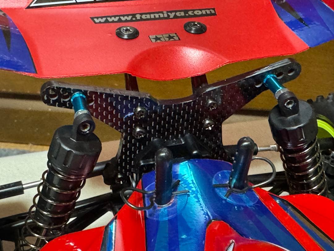 全て新品！タミヤDB01バルドル カーボン・ギヤデフ・アルミ他OP多数、メカ付属