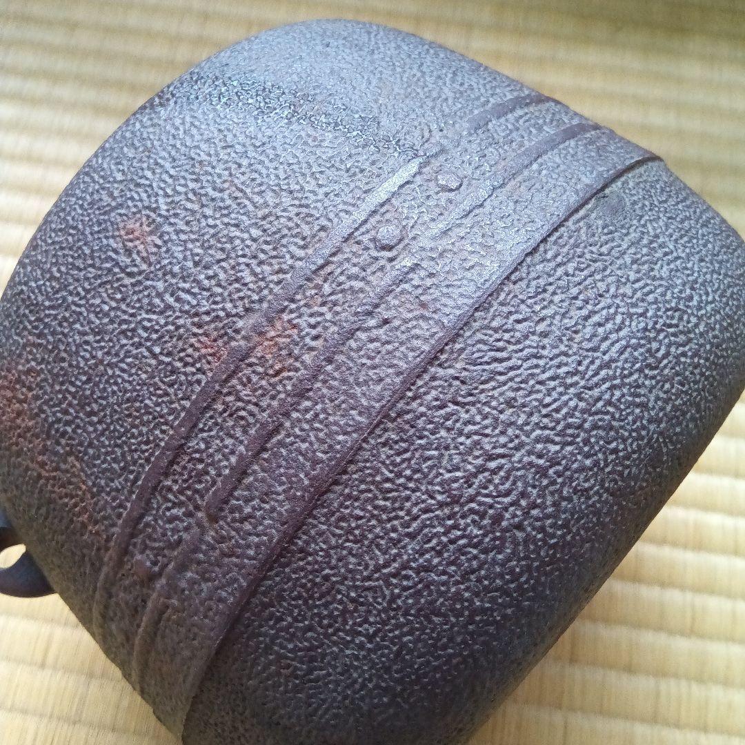 萬代屋小釜　人間国宝　釜師　高橋敬典　在銘　　茶道具