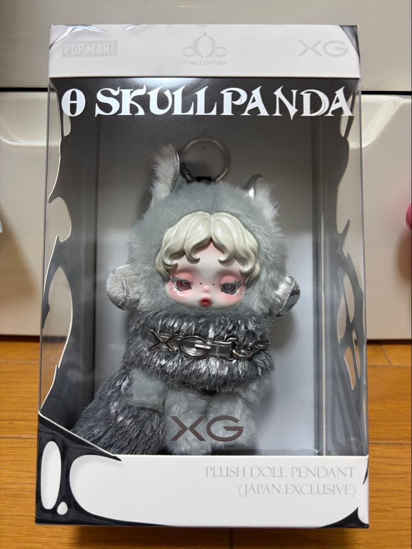 新品未開封 SKULLPANDA × XG ぬいぐるみペンダント（日本限定）