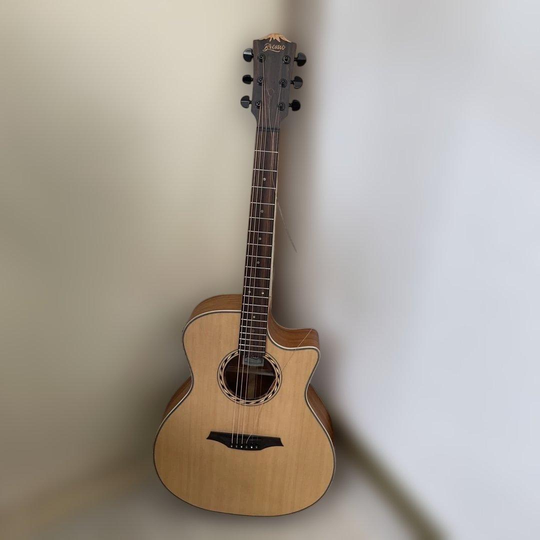 Bromo BAT2CE エレクトリックアコースティックギター ギターケース付き