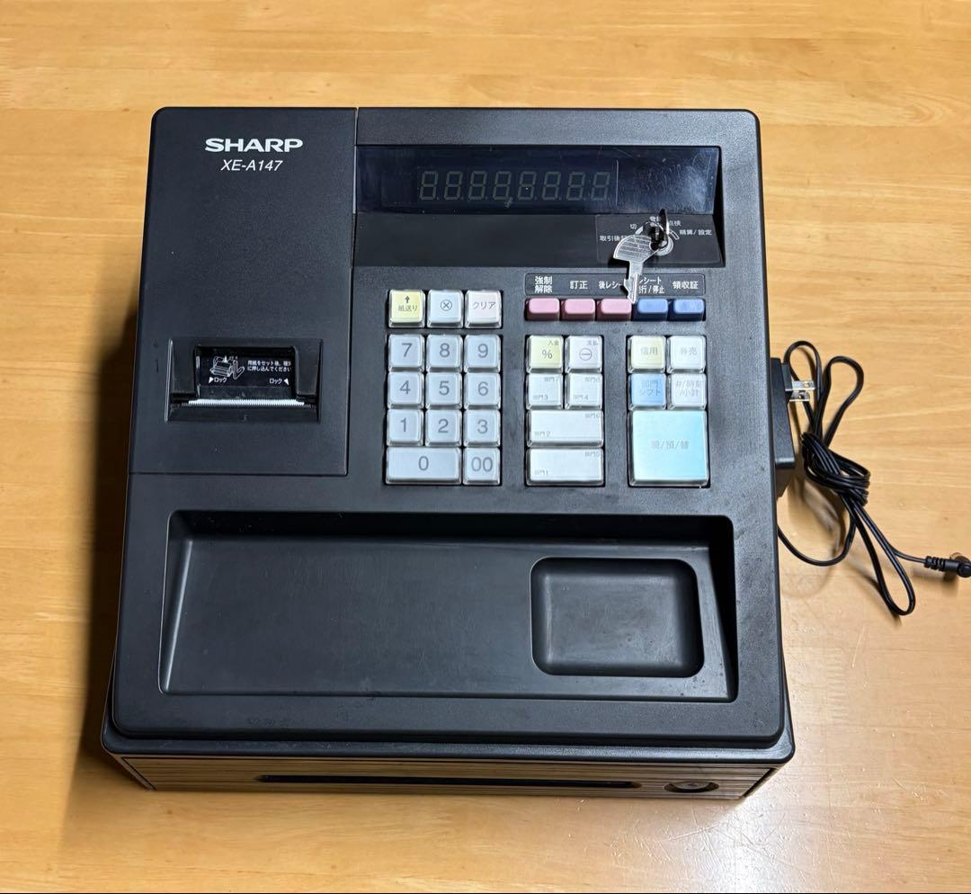 SHARP レジスター XE-A147-B