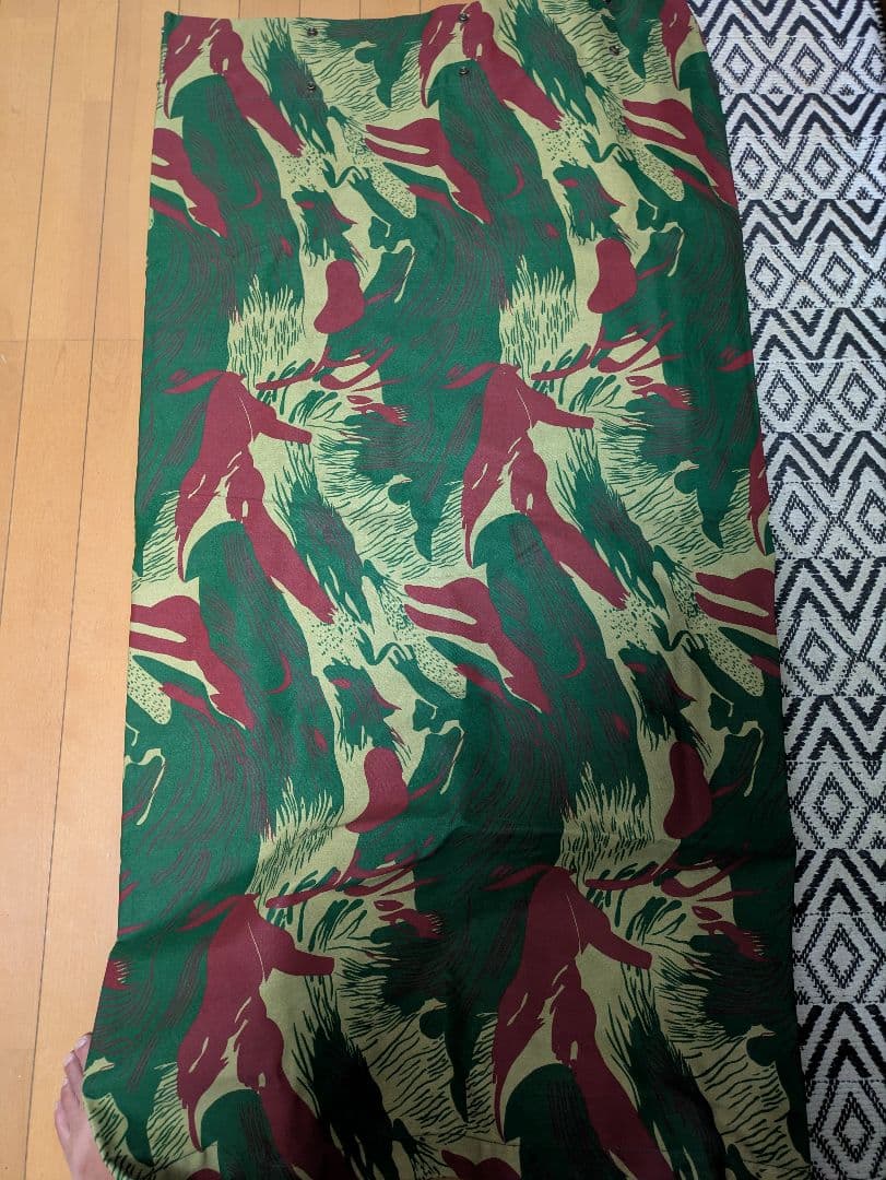 希少　カメルーン軍幕　used 2枚