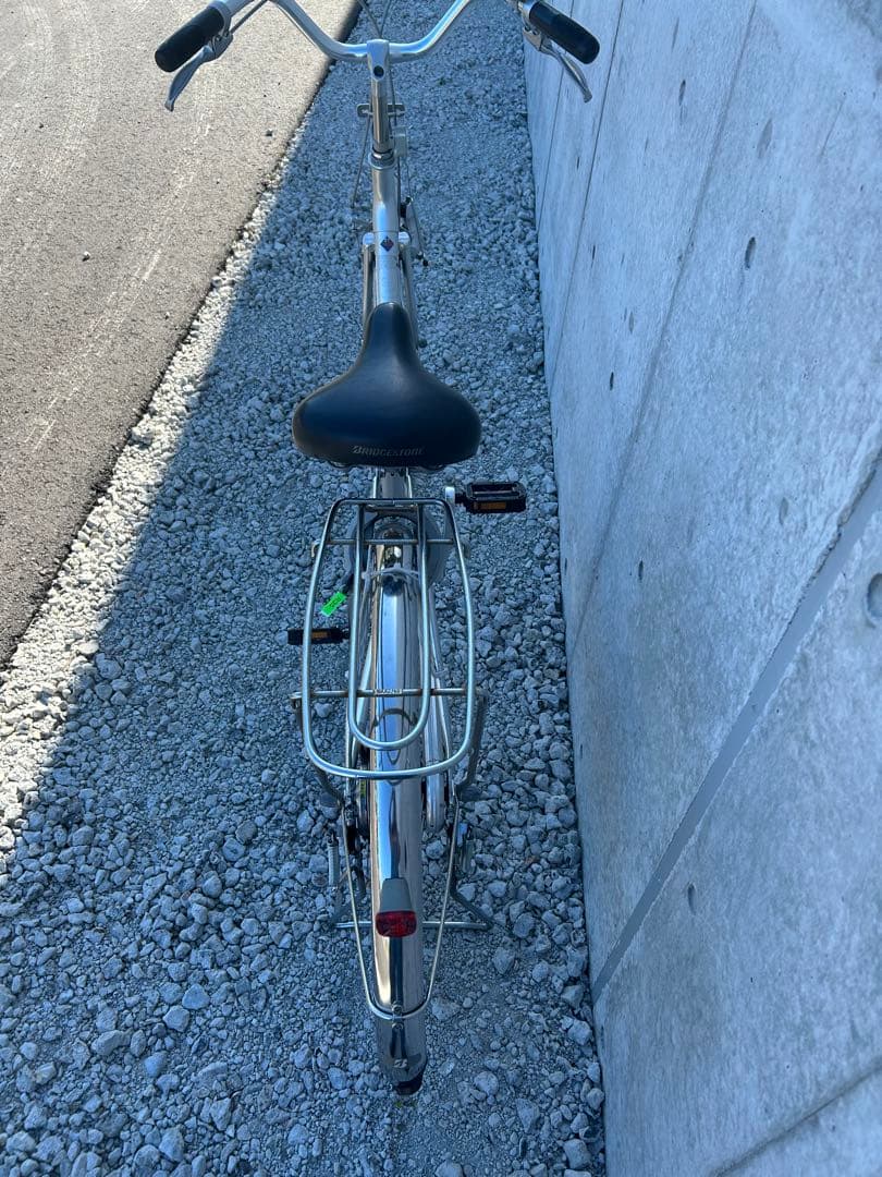 R35 愛知 ブリヂストン EB60U B9K エブリッジ 26インチ シルバー