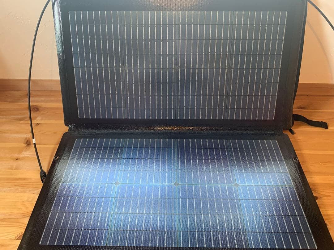 限定値下 エコフロー ポータブル太陽光発電パネル 220W キャンプ 車中泊