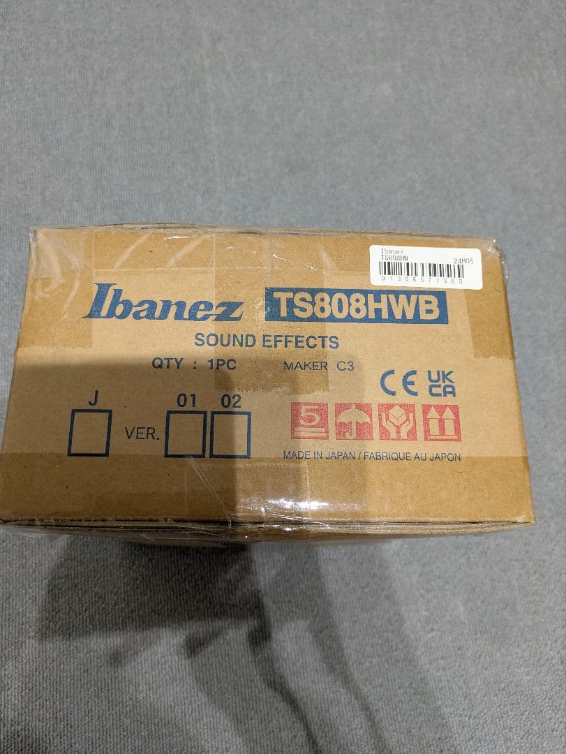 ギター tube screamer ts808hw