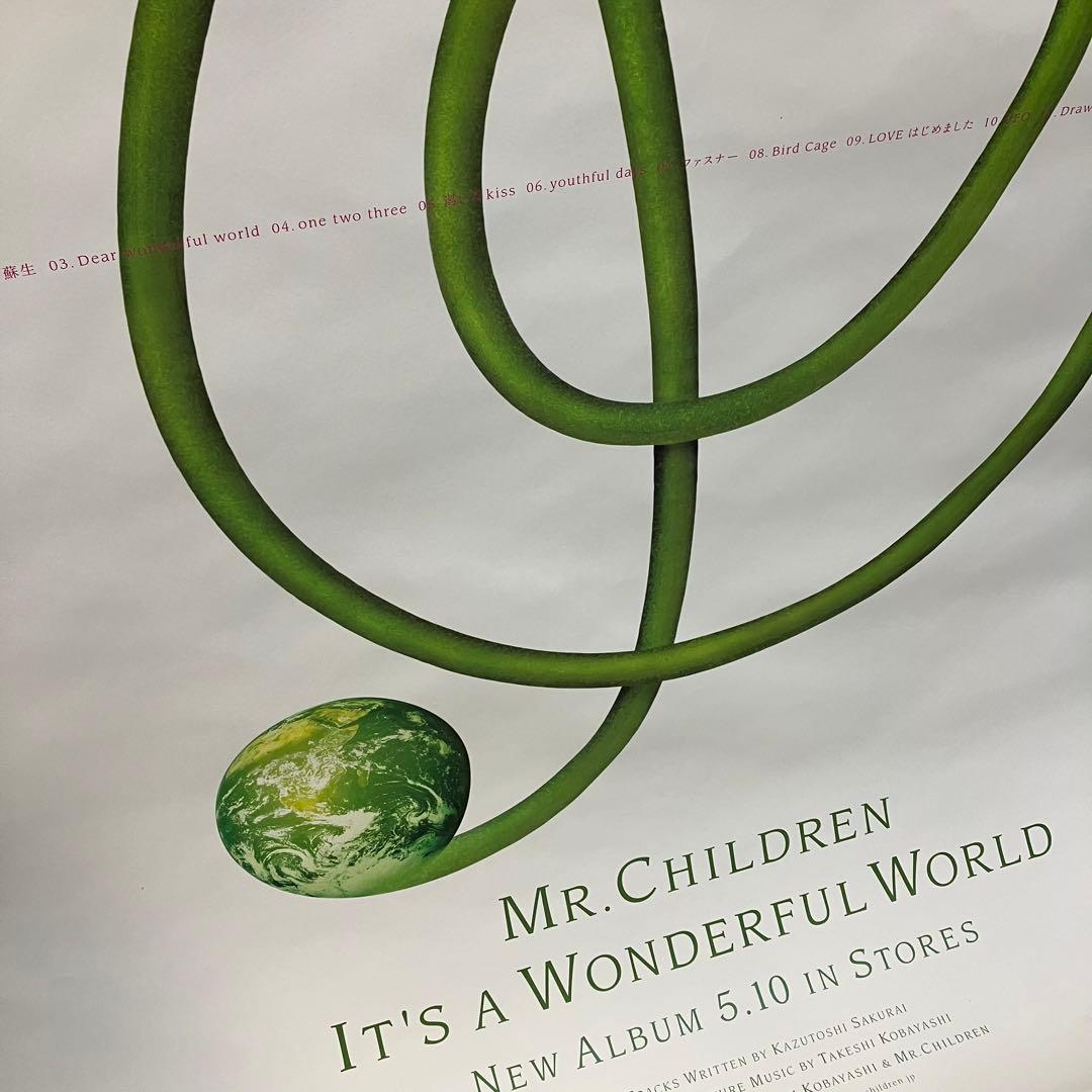 Mr.Children/ IT'S A WONDERFUL WORLD ポスター