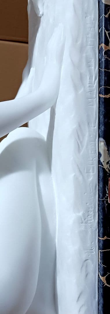 ウンベルト スティアチーニ 母子裸像 アラバスター 19~20世紀 イタリア製