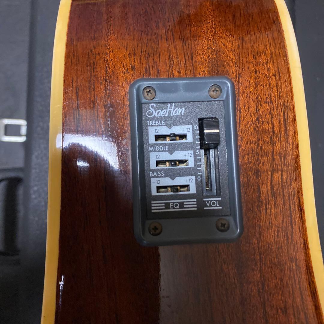 Saehan アコースティックギター サンバースト SDC-62 エレアコ