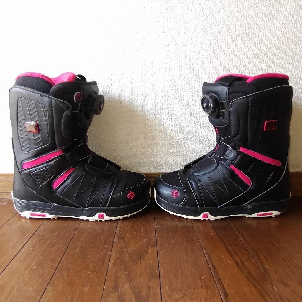 スノボブーツ ボアタイプ サロモン 24.5cm スノーボードブーツ【0112】