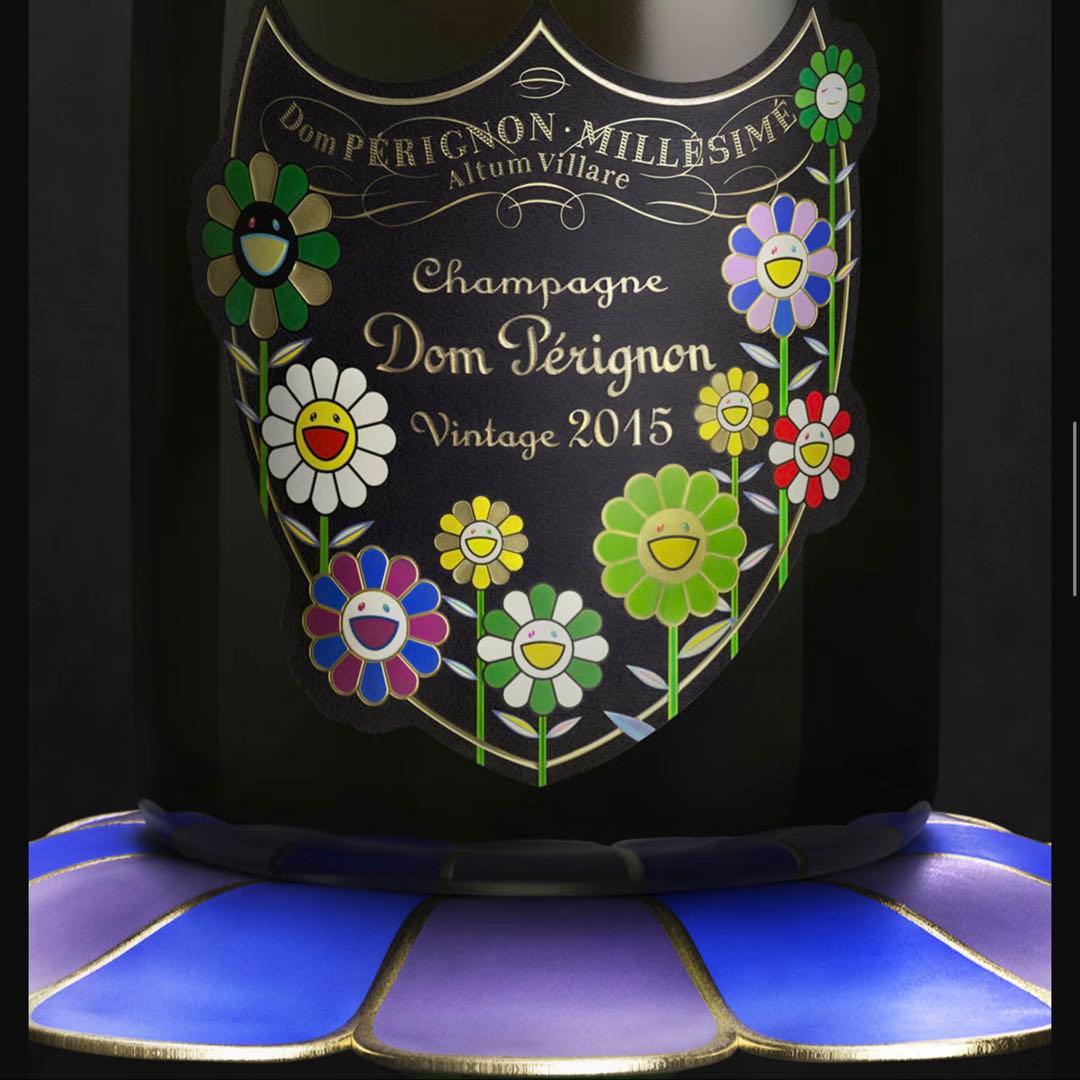 【新品未開封】ドンペリニヨン 村上隆限定コラボ(ヴィンテージ 2015 )x3本