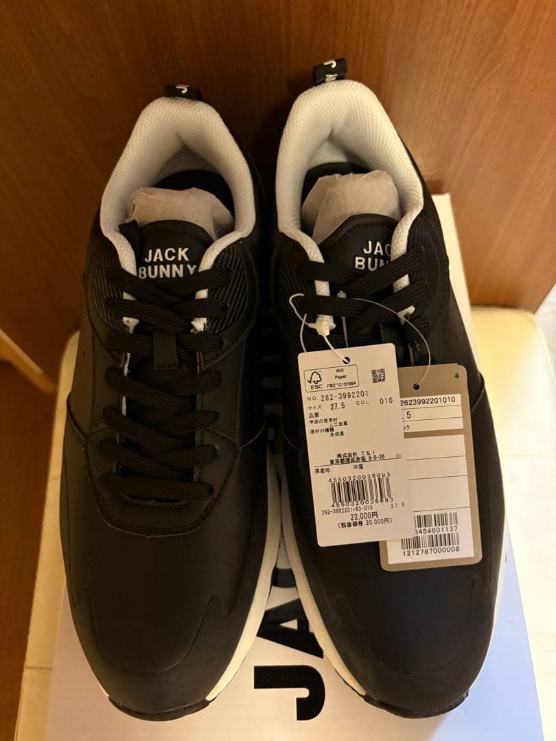 【新品格安・半額以下】JACK BUNNY ゴルフシューズ　定価22,000円