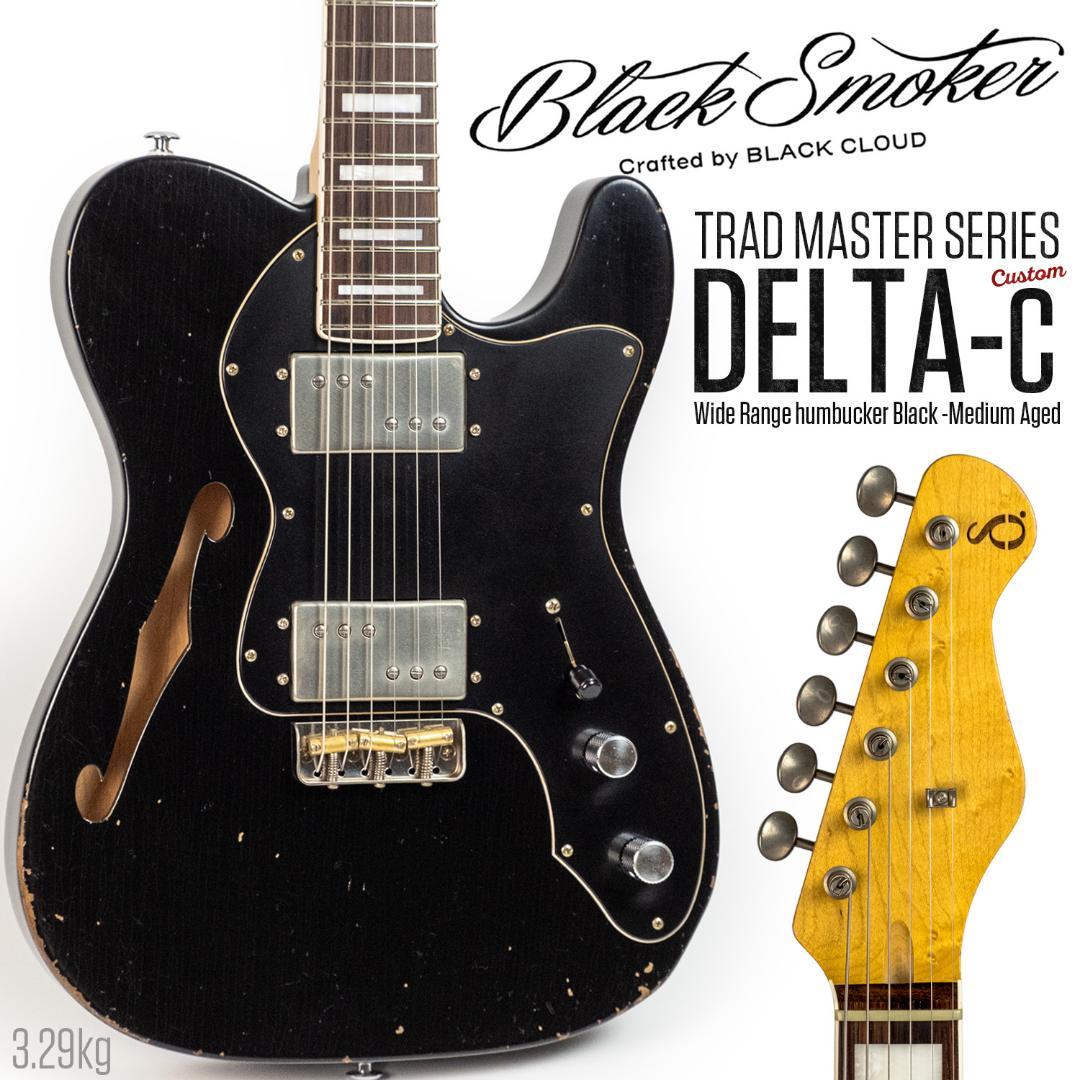 ギター Black Smoker TM DELTA-C WH BLACK