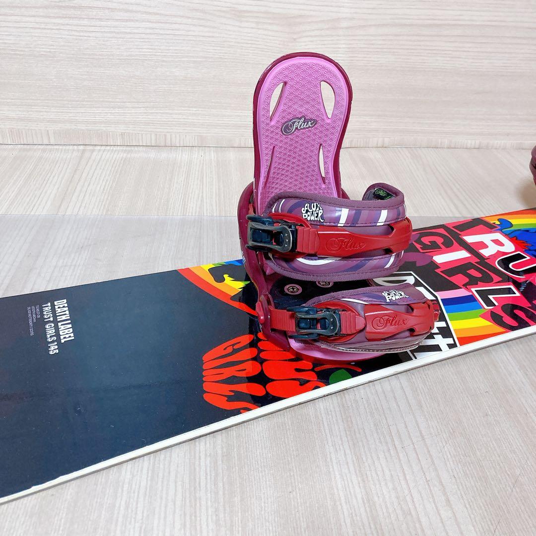 TRUST GIRLS DEATH LABEL FLUX スノーボード S