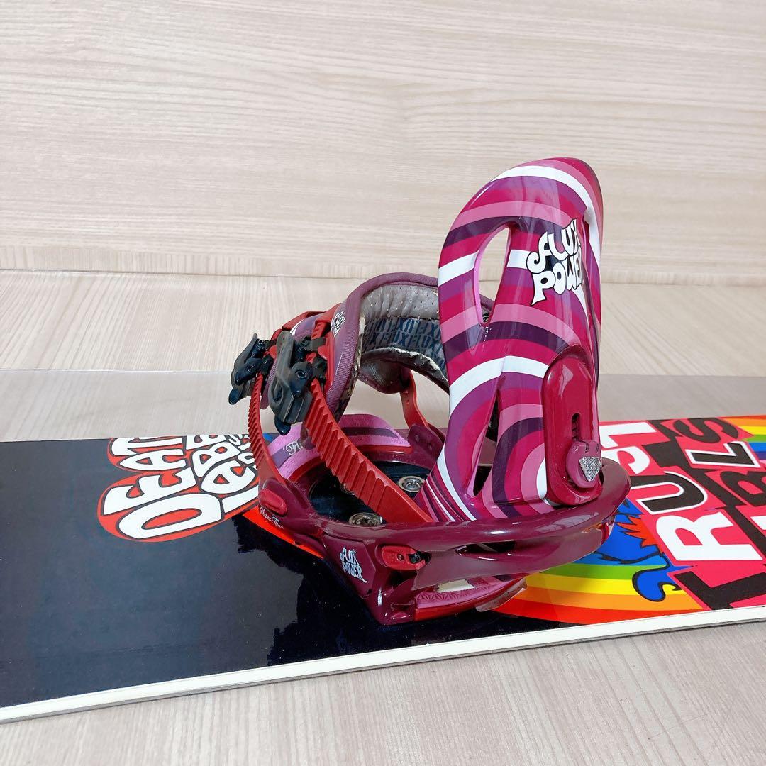 TRUST GIRLS DEATH LABEL FLUX スノーボード S