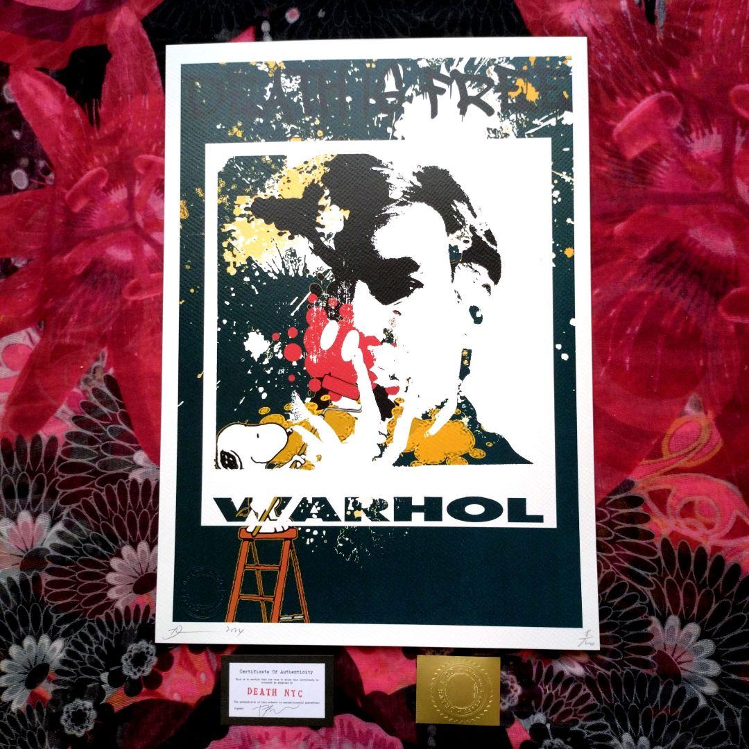 death nyc 世界限定100枚　ミッキーマウス　アンディウォーホル