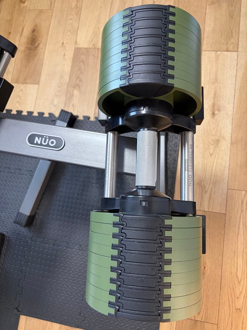 NÜO フレックスベル フルセット32kg 純正台およびベンチ