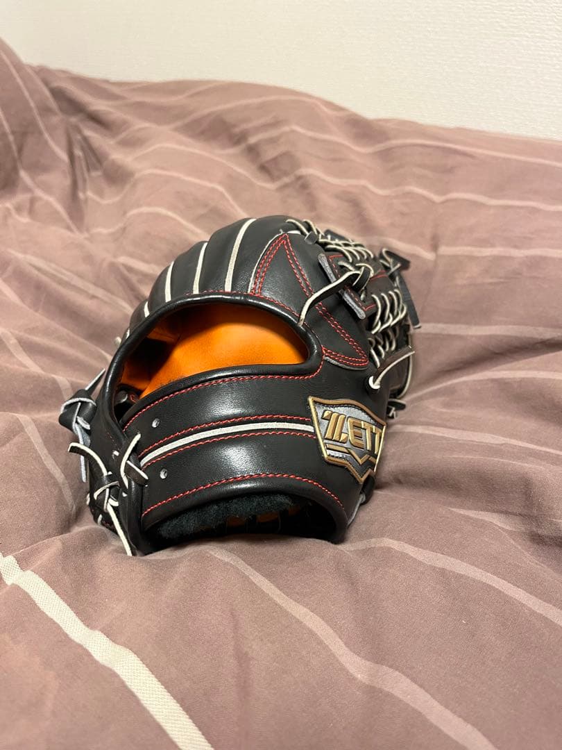 ZETT 硬式グローブ 黒