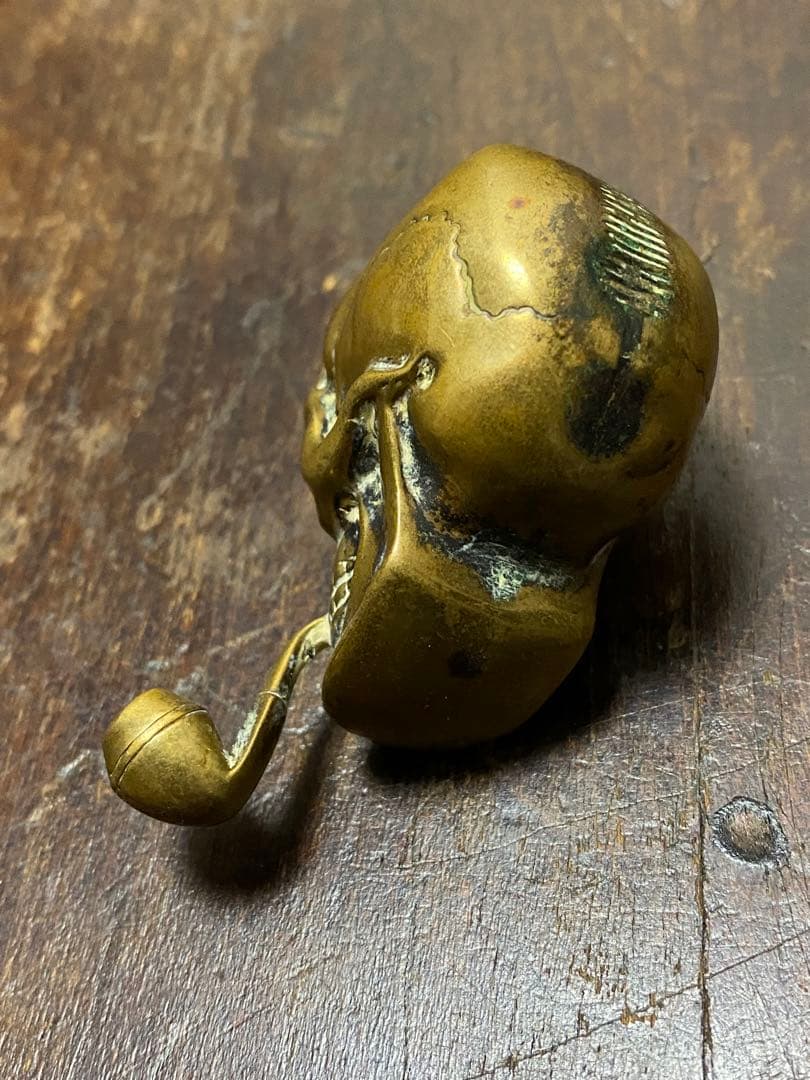 1900s'ビンテージ スカルマッチホルダー バイカー ロカビリー 古着 店舗