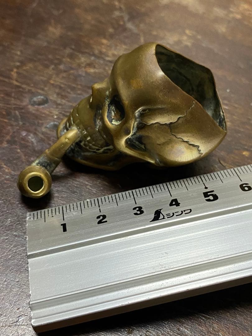 1900s'ビンテージ スカルマッチホルダー バイカー ロカビリー 古着 店舗