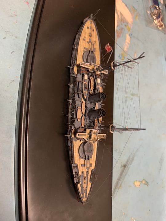 1/700 戦艦三笠 完成品②