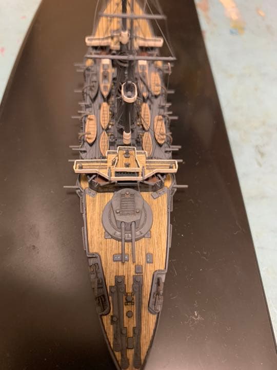 1/700 戦艦三笠 完成品②