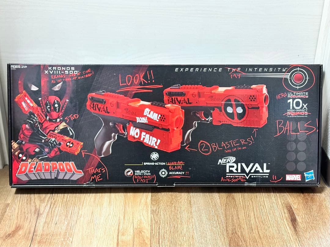 ナーフ ライバル クロノス XVIII-500 デッドプール