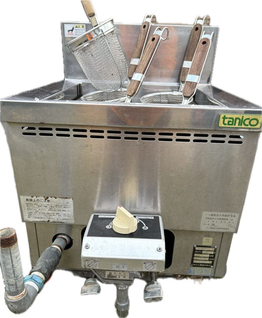 タニコー （tanico）業務用 4口 卓上ラーメン 釜